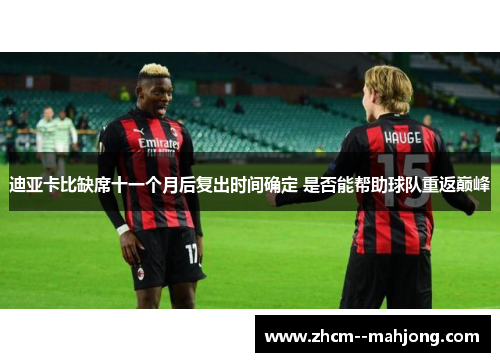 迪亚卡比缺席十一个月后复出时间确定 是否能帮助球队重返巅峰